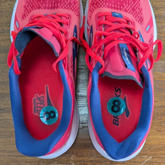 NEW Brooks Launch 9 Running Sneakers Shoes Active Performance Hot Pink Size 8 - Picture 12 of 14